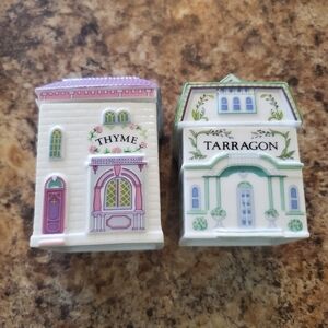 Lenox Spice Village Houses Thyme Tarragon